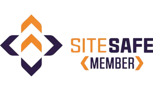 Site Safe certified for safety compliance by Balcony Construction Christchurch.