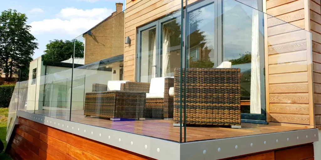 Elegant glass balcony by Balcony Construction Christchurch enhancing outdoor spaces with style and clarity