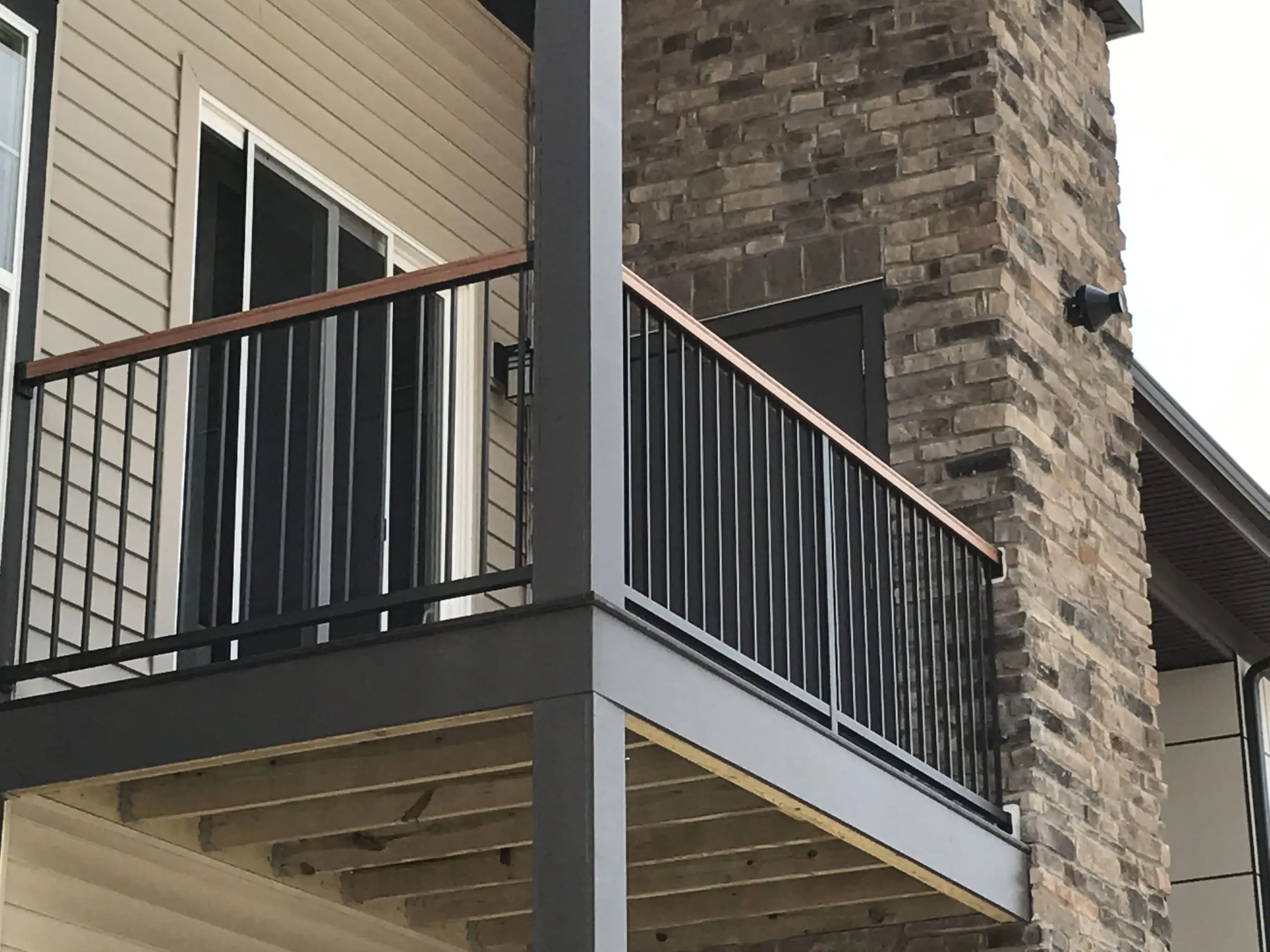 Visually Appealing Balcony Balustrades — Balcony Construction Christchurch Visually appealing balcony balustrades by Balcony Construction Christchurch enhancing style and safety outdoors