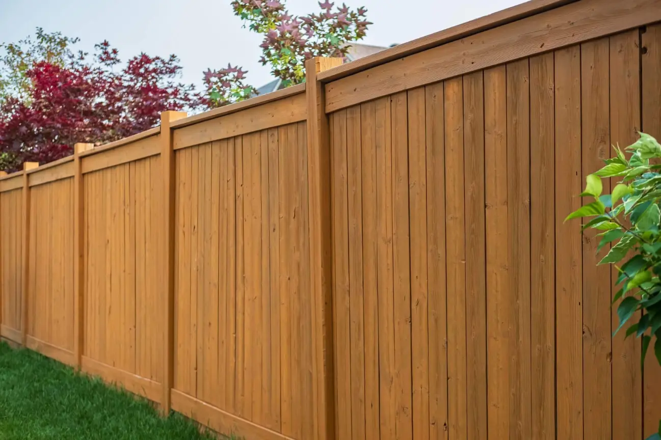 Wooden privacy fence built by Balcony Construction Christchurch expert Fencing Christchurch builders.